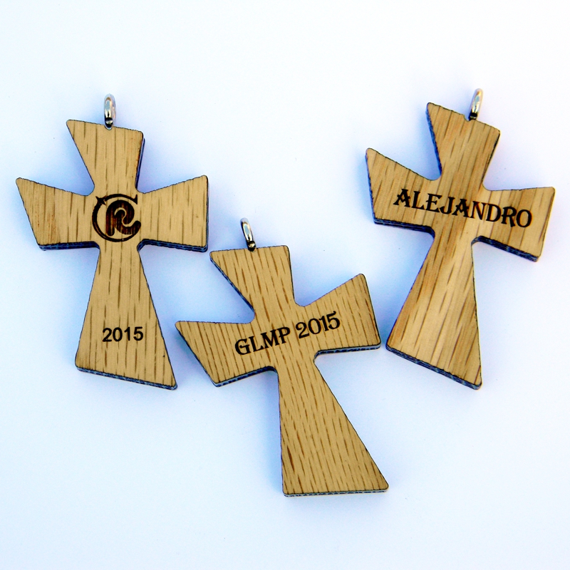 21L - Cruz de madera