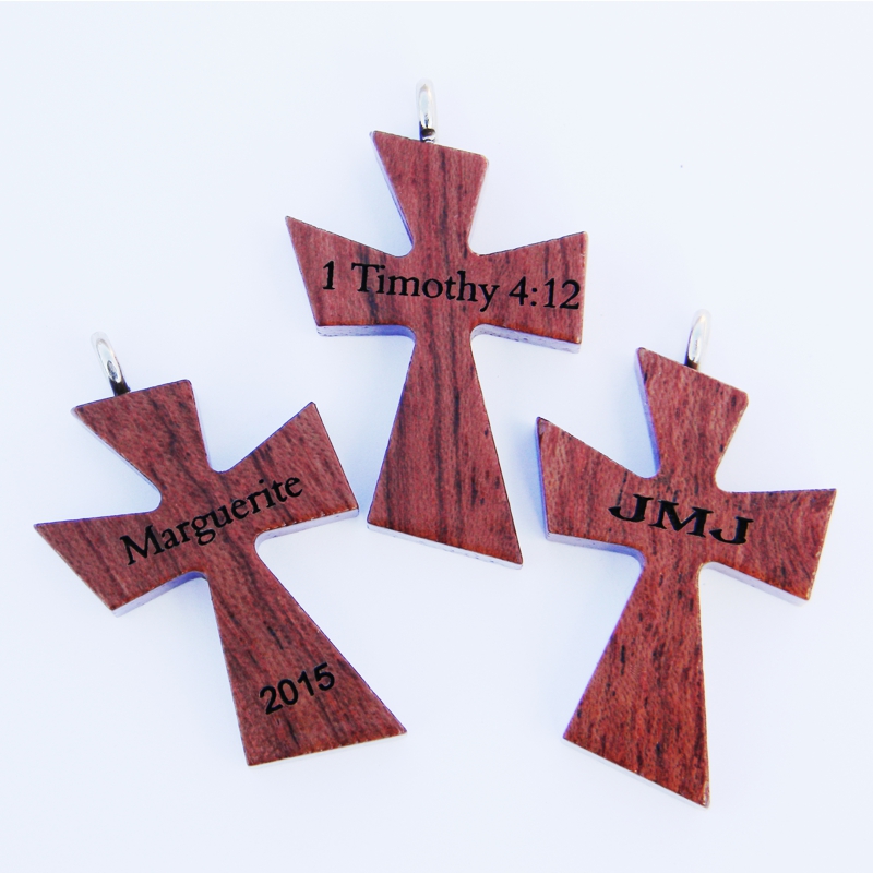 21M - Cruz de madera