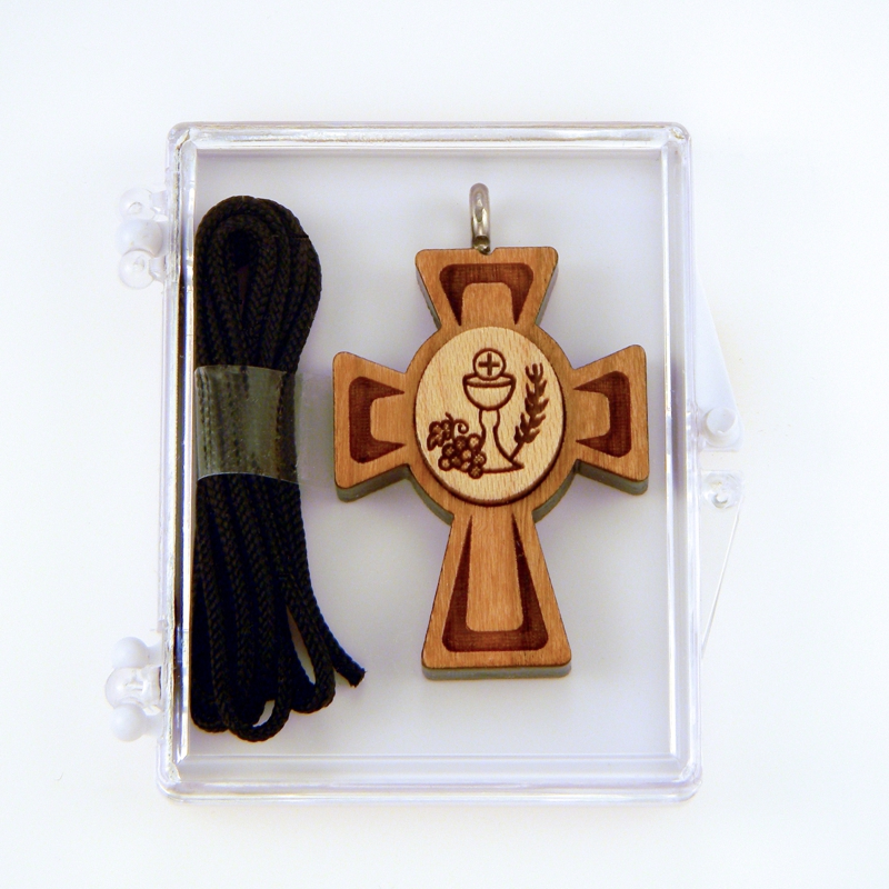 52A - Cruz de madera, Eucaristía