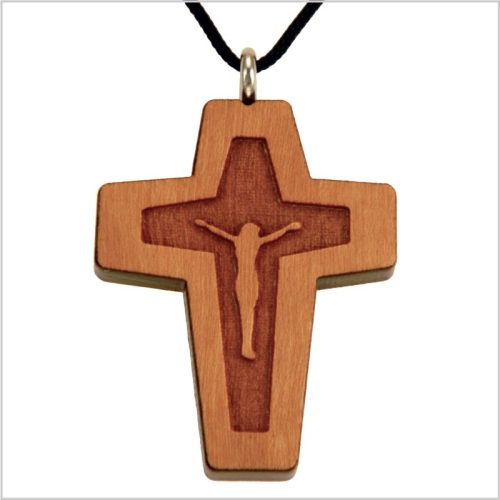 54A - Cruz de madera, corpus