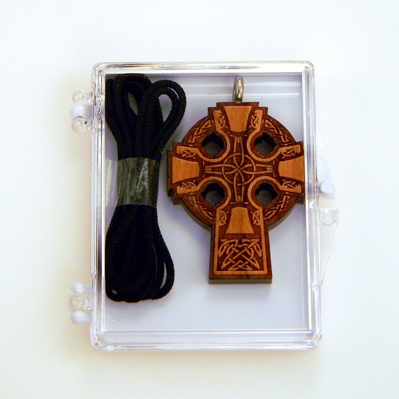 67C - Cruz celta de madera