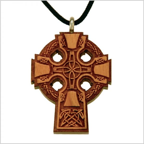 67C - Cruz celta de madera