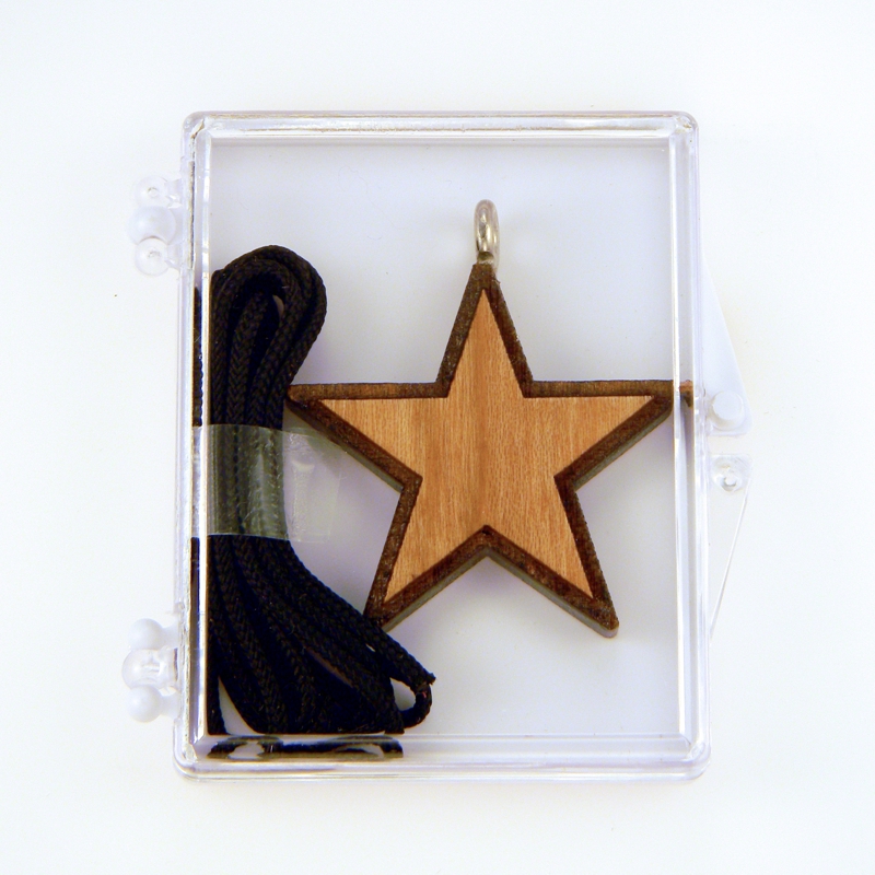 4R - Estrella de madera