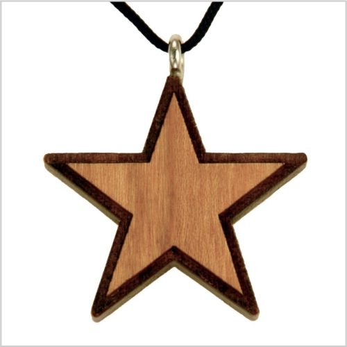 4R - Estrella de madera