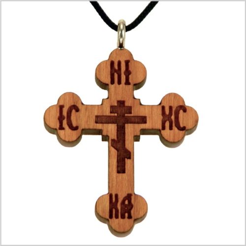 89B - Cruz de madera, ortodoxa