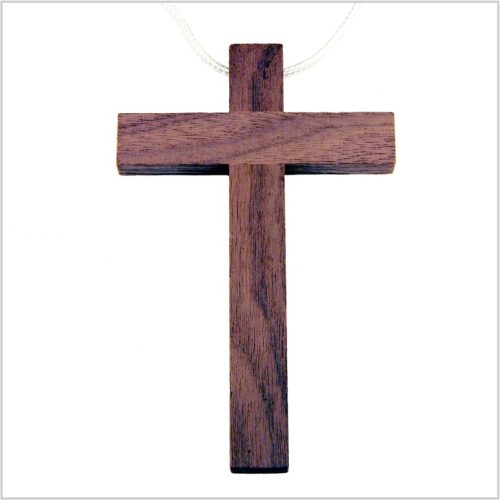 34B - Cruz de sotana de madera