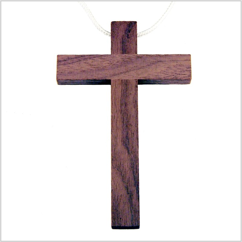 34B - Cruz de sotana de madera